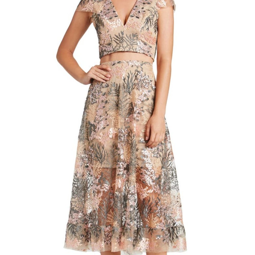 Dress the Population Julianna 2-piece NWOT